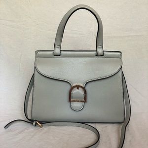 CARPISA Grey Faux Leather Purse